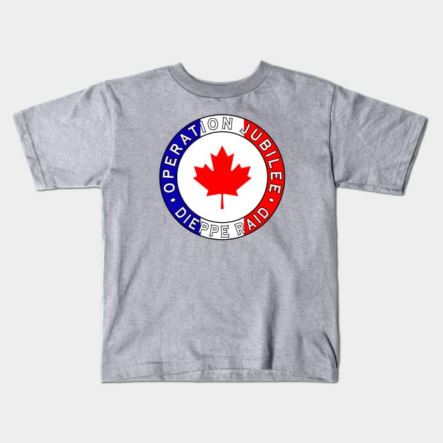 Operation Jubilee - The Dieppe Raid Kids T-Shirt by Lyvershop